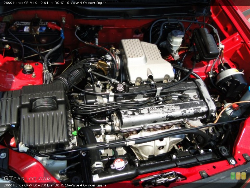 2.0 Liter DOHC 16-Valve 4 Cylinder Engine for the 2000 Honda CR-V #53489338