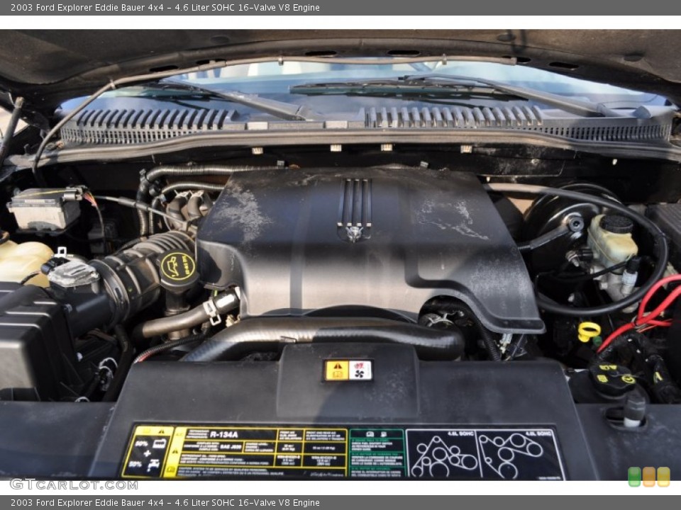 4.6 Liter SOHC 16-Valve V8 Engine for the 2003 Ford Explorer #53500749