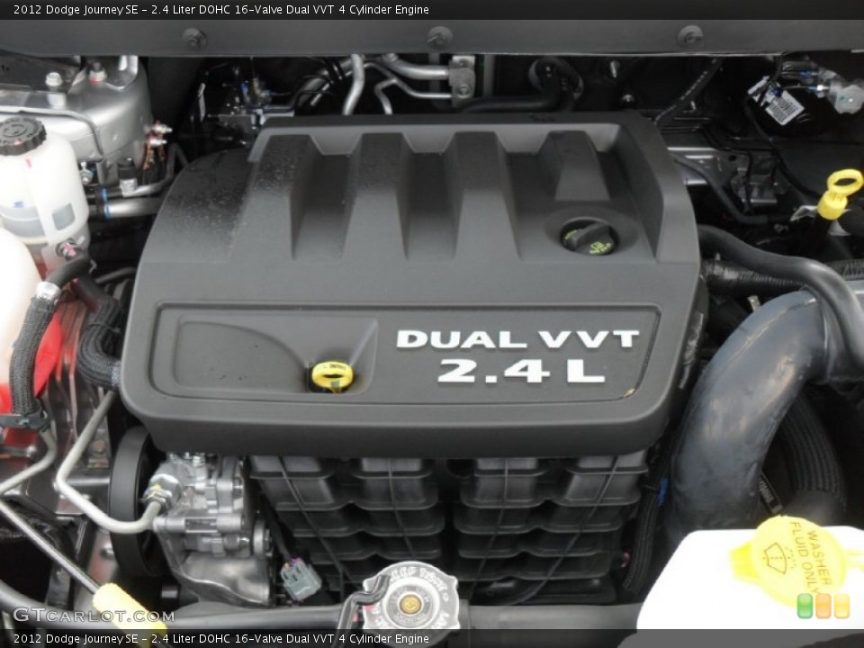 2.4 Liter DOHC 16-Valve Dual VVT 4 Cylinder Engine for the 2012 Dodge Journey #53504024