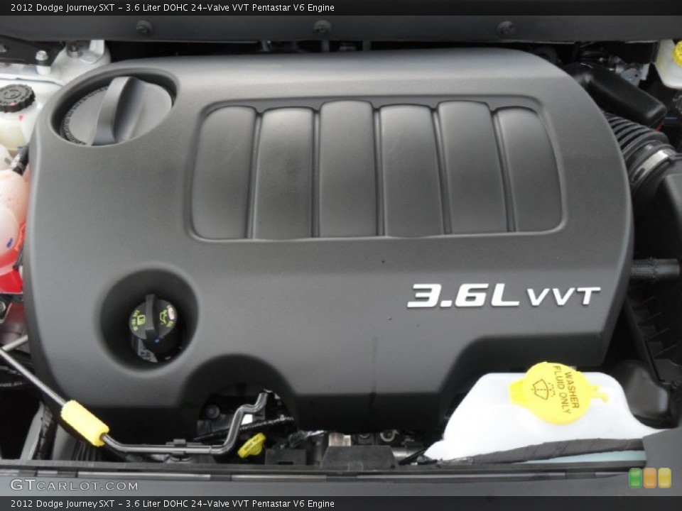 3.6 Liter DOHC 24-Valve VVT Pentastar V6 Engine for the 2012 Dodge Journey #53504412