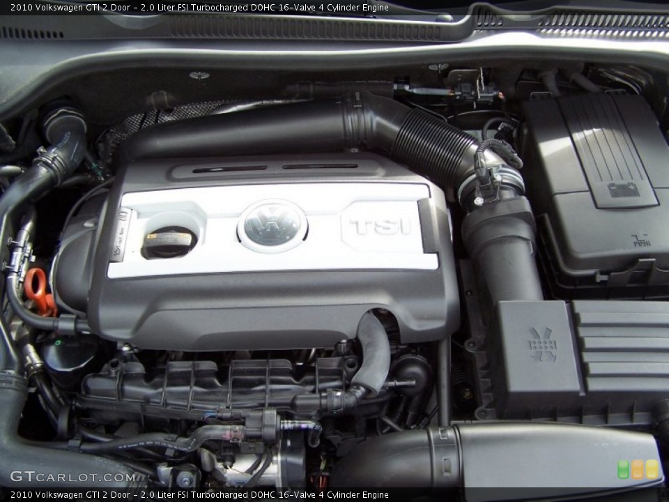 2.0 Liter FSI Turbocharged DOHC 16-Valve 4 Cylinder Engine for the 2010 Volkswagen GTI #53505800