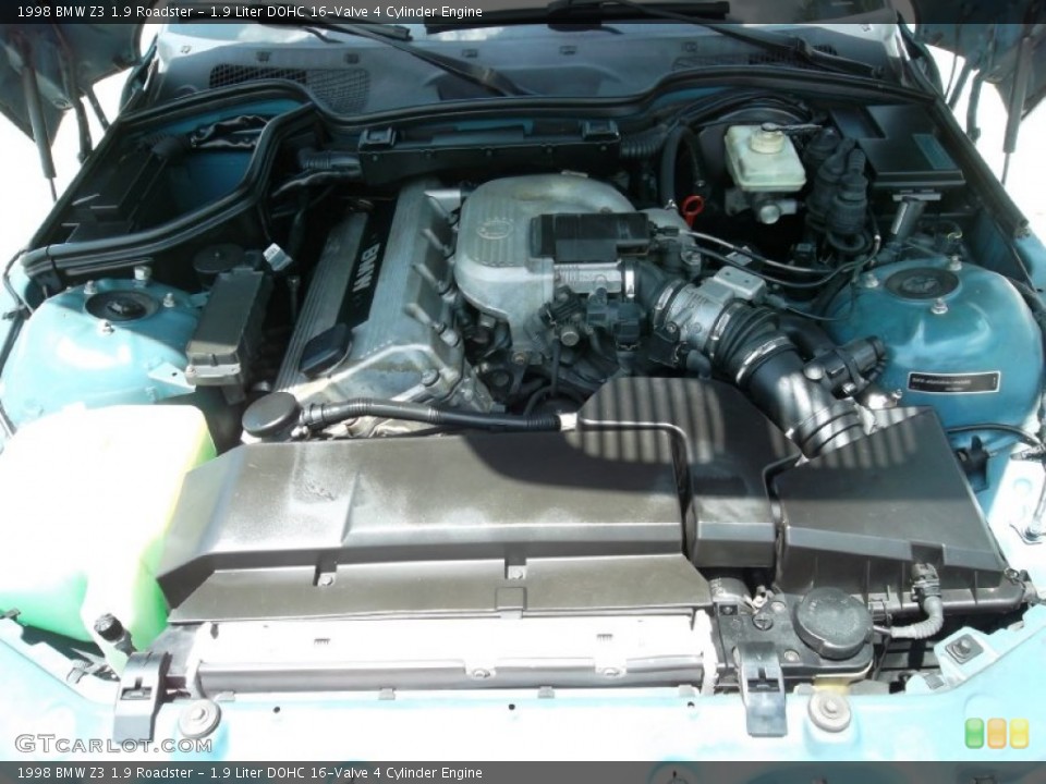 1.9 Liter DOHC 16-Valve 4 Cylinder Engine for the 1998 BMW Z3 #53506294