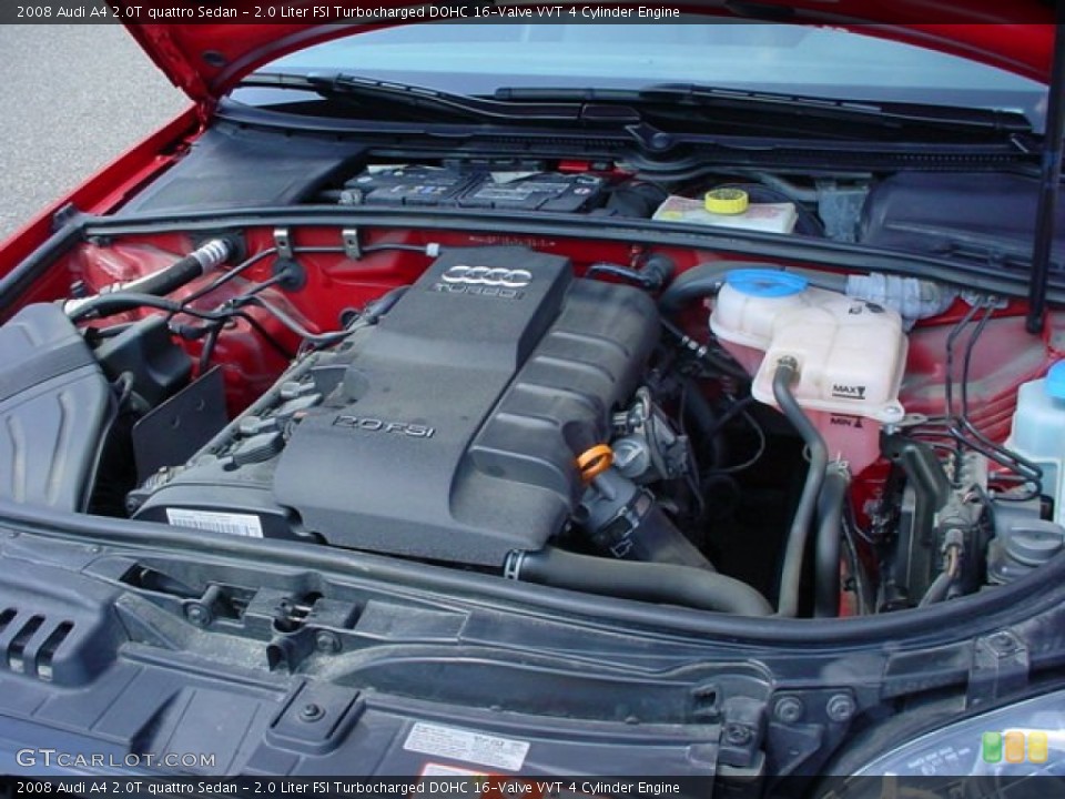 2.0 Liter FSI Turbocharged DOHC 16-Valve VVT 4 Cylinder Engine for the 2008 Audi A4 #53510499
