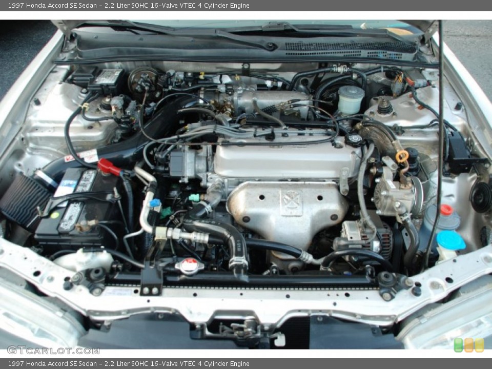 2.2 Liter SOHC 16-Valve VTEC 4 Cylinder Engine for the 1997 Honda Accord #53512321