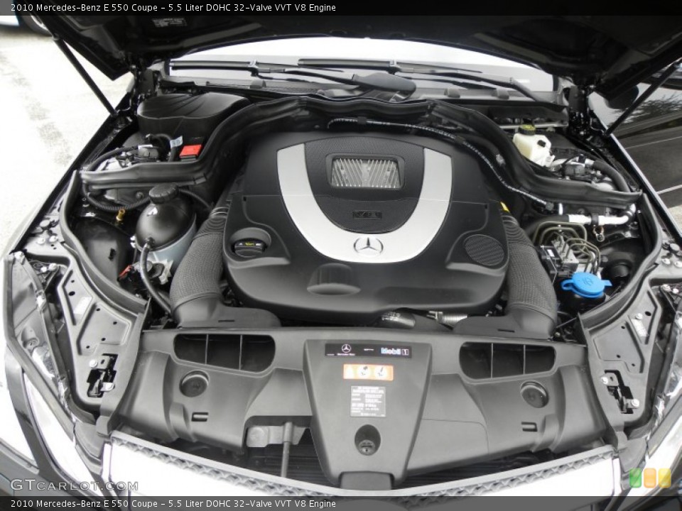 5.5 Liter DOHC 32-Valve VVT V8 Engine for the 2010 Mercedes-Benz E #53515597