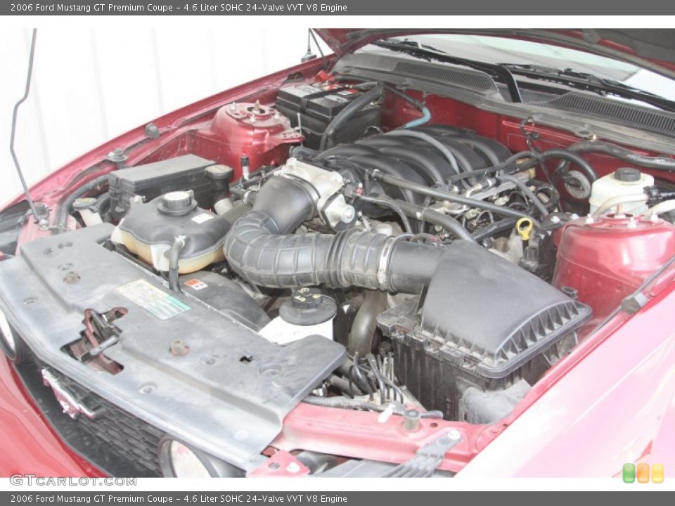 4.6 Liter SOHC 24-Valve VVT V8 Engine for the 2006 Ford Mustang #53528636