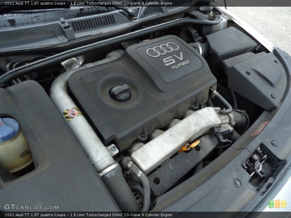 1.8 Liter Turbocharged DOHC 20-Valve 4 Cylinder Engine for the 2001 Audi TT #53529695