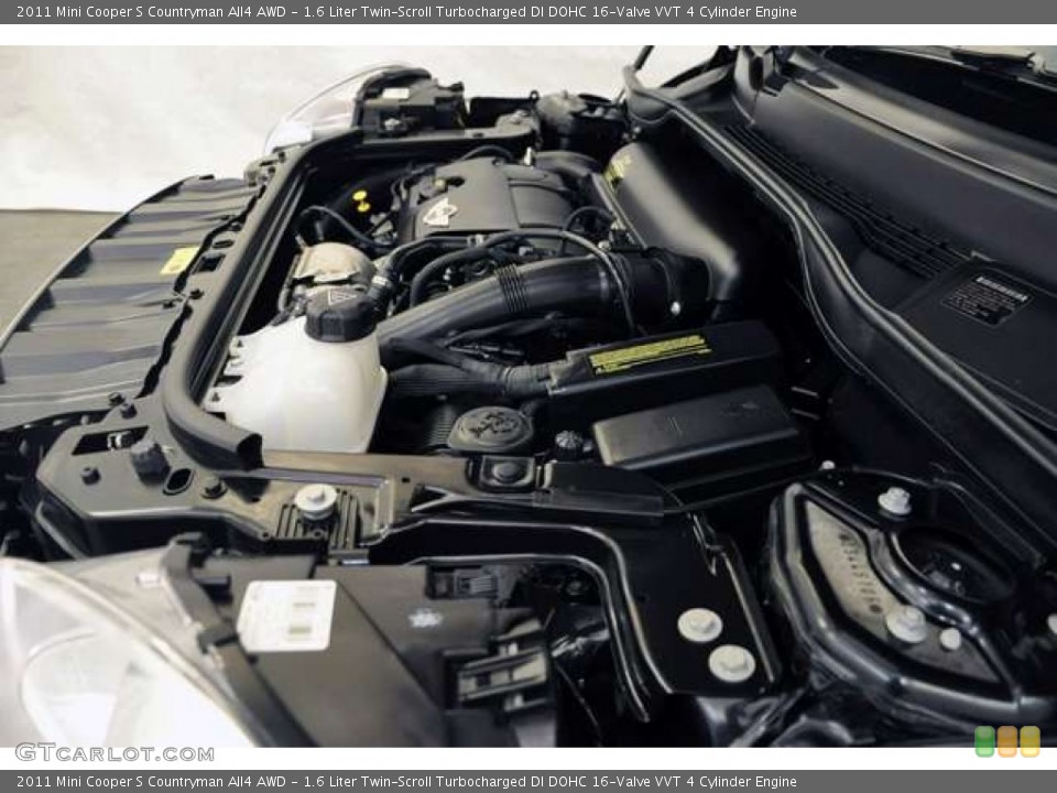 1.6 Liter Twin-Scroll Turbocharged DI DOHC 16-Valve VVT 4 Cylinder Engine for the 2011 Mini Cooper #53533945