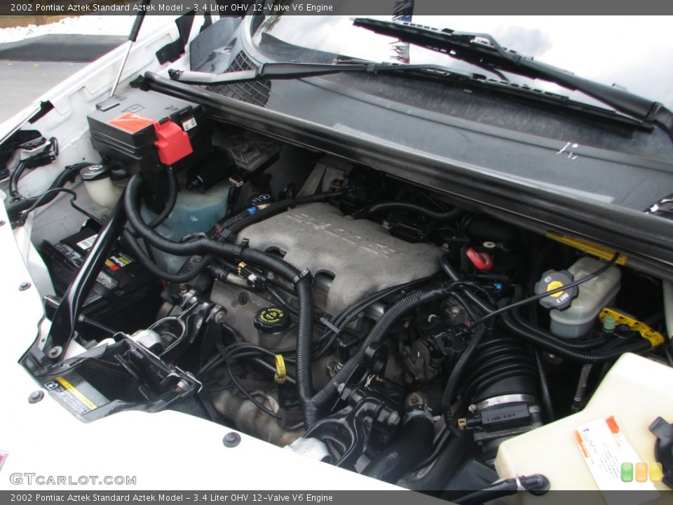 3.4 Liter OHV 12-Valve V6 Engine for the 2002 Pontiac Aztek #53534233