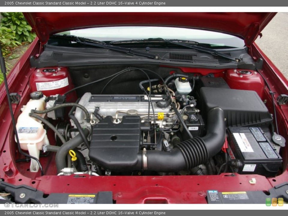 2.2 Liter DOHC 16-Valve 4 Cylinder Engine for the 2005 Chevrolet Classic #53537091