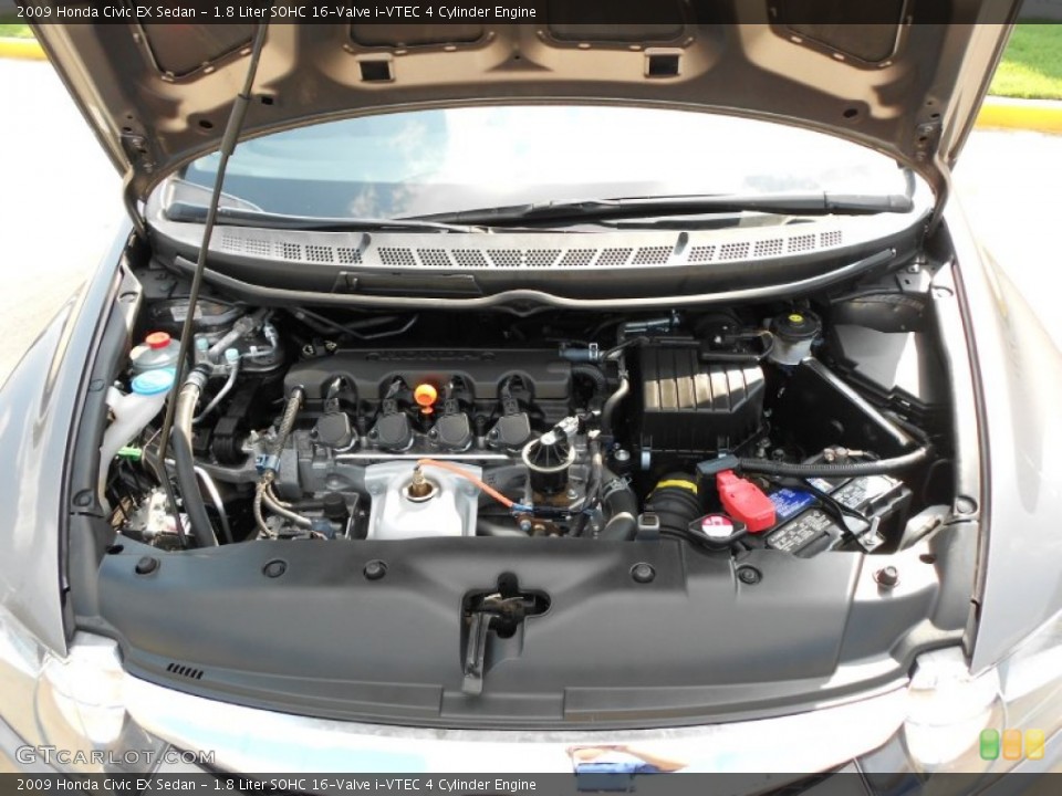 1.8 Liter SOHC 16-Valve i-VTEC 4 Cylinder Engine for the 2009 Honda Civic #53539842