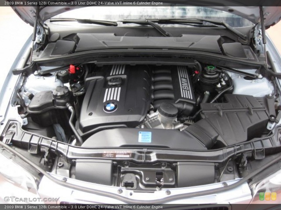 3.0 Liter DOHC 24-Valve VVT Inline 6 Cylinder Engine for the 2009 BMW 1 Series #53542744