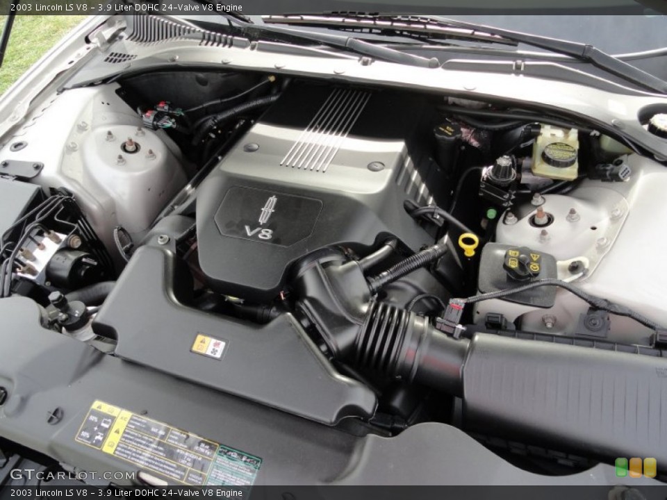 3.9 Liter DOHC 24-Valve V8 Engine for the 2003 Lincoln LS #53545979