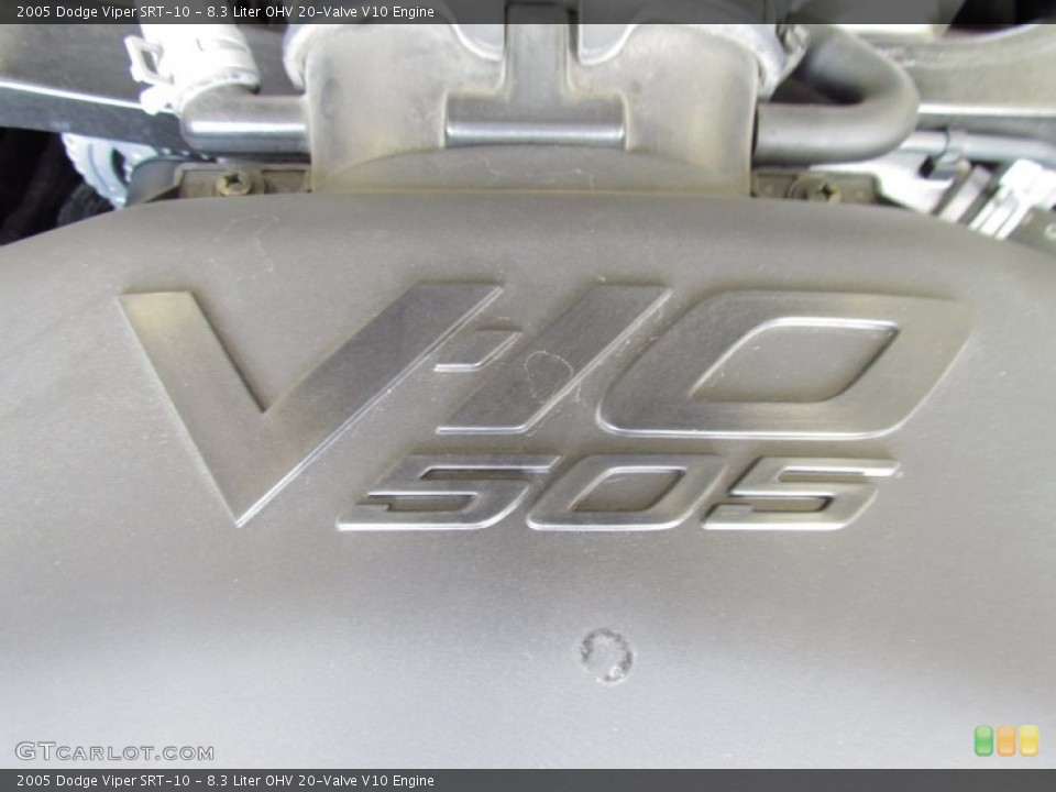 8.3 Liter OHV 20-Valve V10 Engine for the 2005 Dodge Viper #53547524