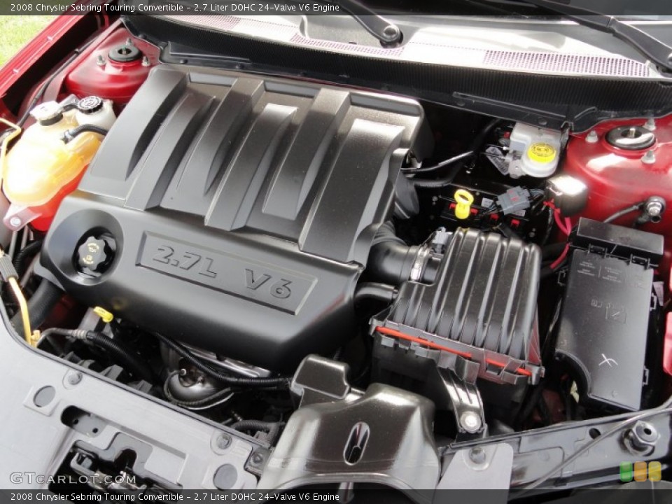 2.7 Liter DOHC 24-Valve V6 Engine for the 2008 Chrysler Sebring #53547834