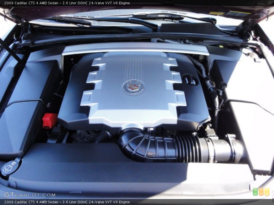 3.6 Liter DOHC 24-Valve VVT V6 Engine for the 2009 Cadillac CTS #53551262
