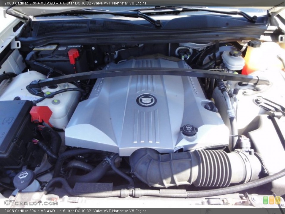 4.6 Liter DOHC 32-Valve VVT Northstar V8 Engine for the 2008 Cadillac SRX #53553489