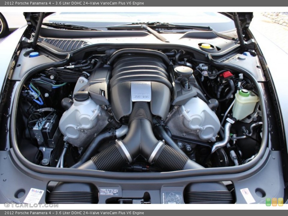 3.6 Liter DOHC 24-Valve VarioCam Plus V6 Engine for the 2012 Porsche Panamera #53556849