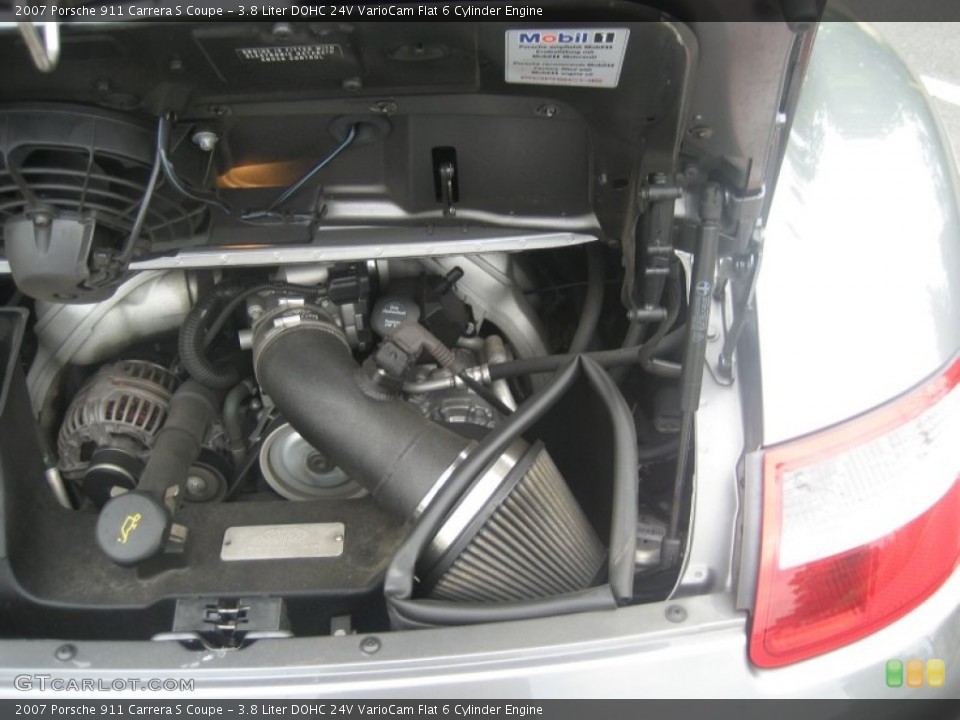 3.8 Liter DOHC 24V VarioCam Flat 6 Cylinder Engine for the 2007 Porsche 911 #53558751