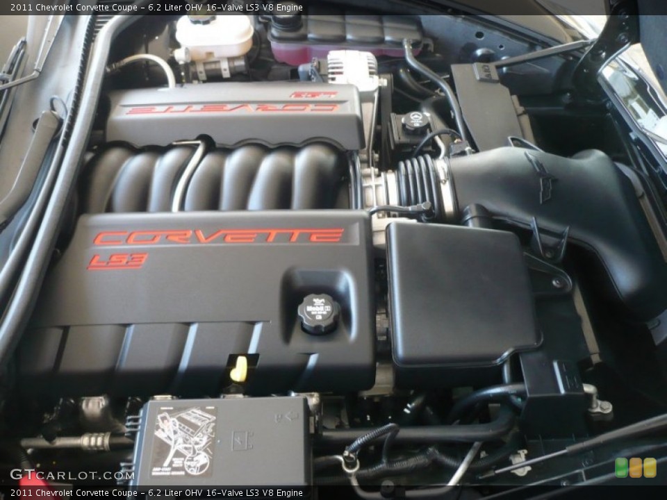 6.2 Liter OHV 16-Valve LS3 V8 Engine for the 2011 Chevrolet Corvette #53558958