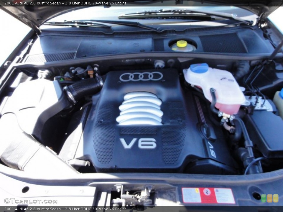 2.8 Liter DOHC 30-Valve V6 Engine for the 2001 Audi A6 #53562858