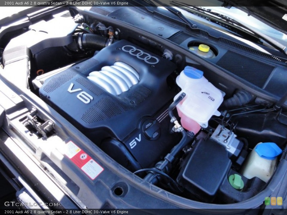 2.8 Liter DOHC 30-Valve V6 Engine for the 2001 Audi A6 #53562891