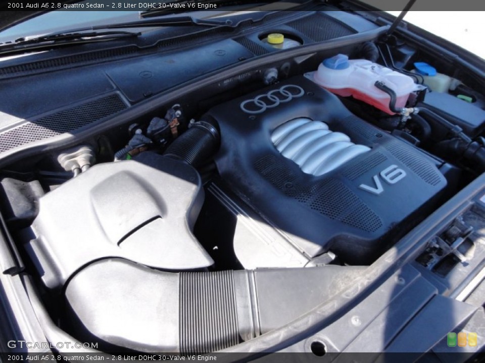 2.8 Liter DOHC 30-Valve V6 Engine for the 2001 Audi A6 #53562901