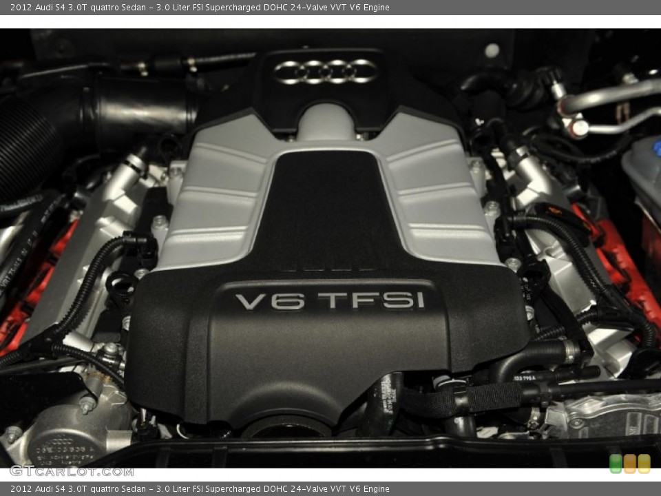 3.0 Liter FSI Supercharged DOHC 24-Valve VVT V6 Engine for the 2012 Audi S4 #53572125