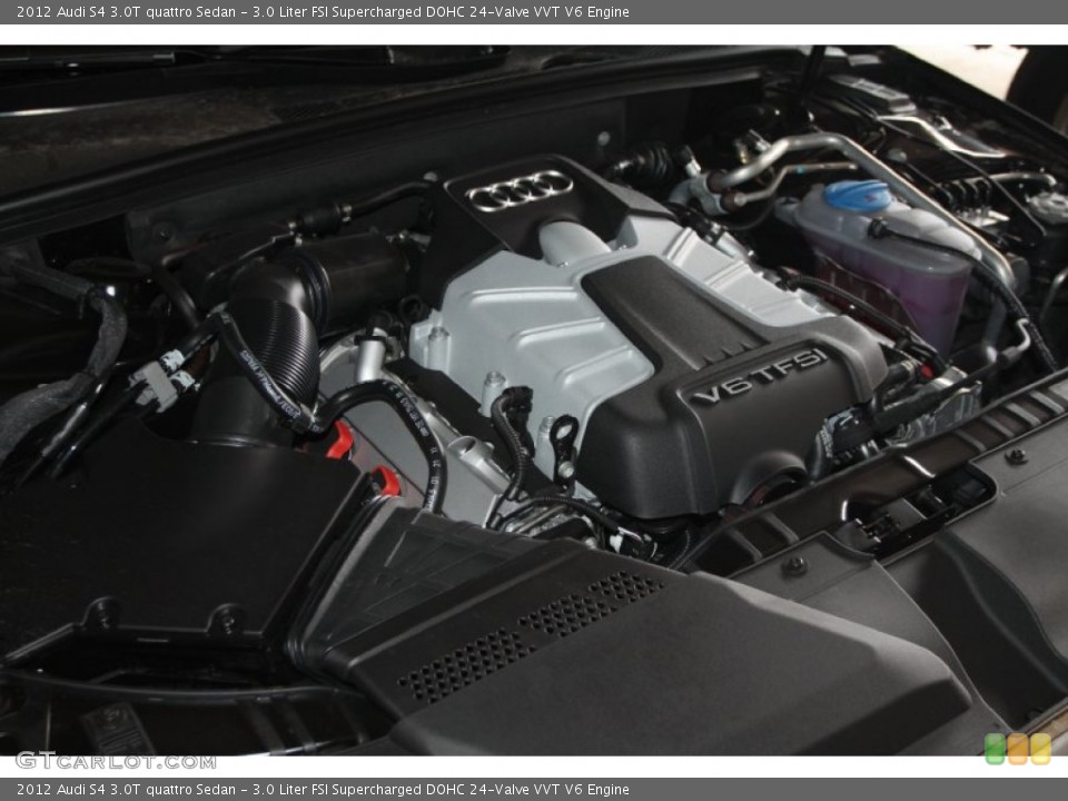 3.0 Liter FSI Supercharged DOHC 24-Valve VVT V6 Engine for the 2012 Audi S4 #53572776