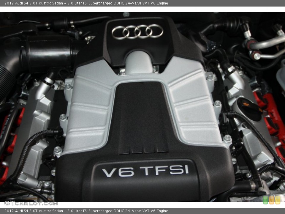 3.0 Liter FSI Supercharged DOHC 24-Valve VVT V6 Engine for the 2012 Audi S4 #53572789