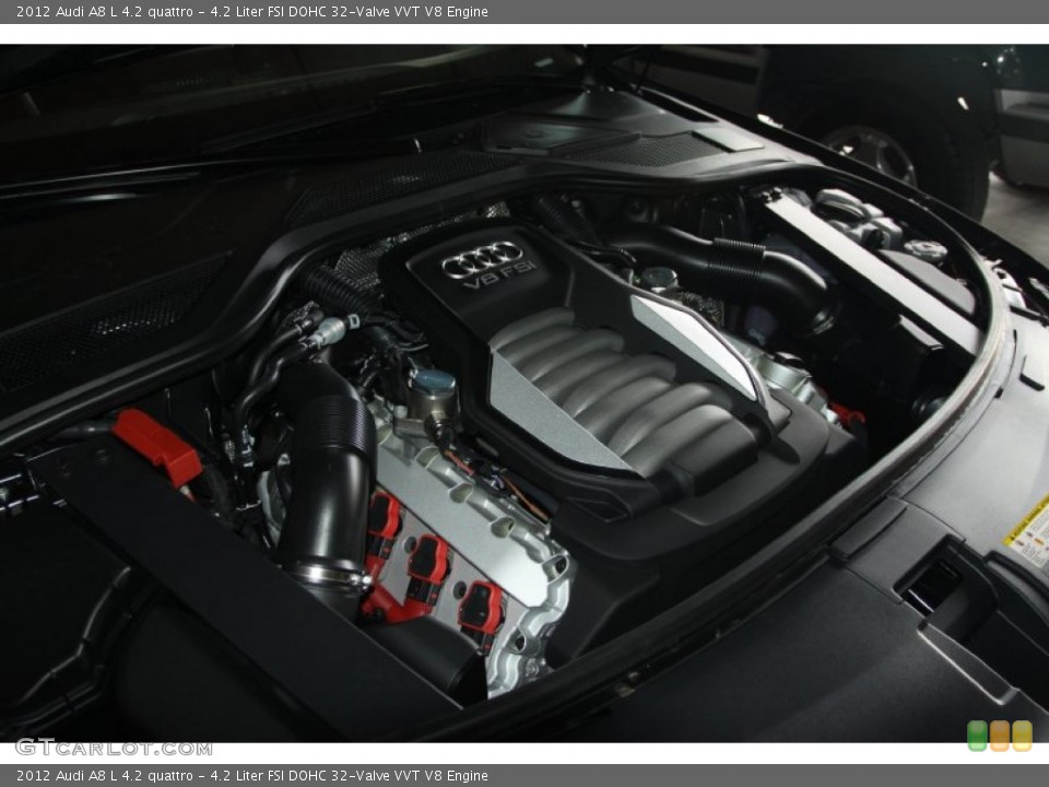 4.2 Liter FSI DOHC 32-Valve VVT V8 Engine for the 2012 Audi A8 #53575485