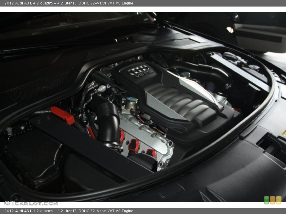 4.2 Liter FSI DOHC 32-Valve VVT V8 Engine for the 2012 Audi A8 #53576124
