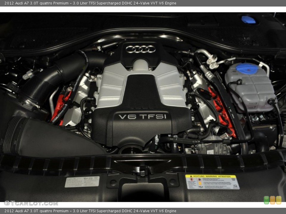 3.0 Liter TFSI Supercharged DOHC 24-Valve VVT V6 Engine for the 2012 Audi A7 #53576709