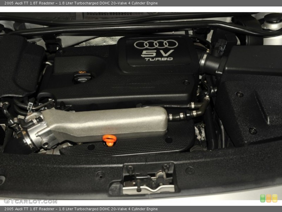 1.8 Liter Turbocharged DOHC 20-Valve 4 Cylinder Engine for the 2005 Audi TT #53579418