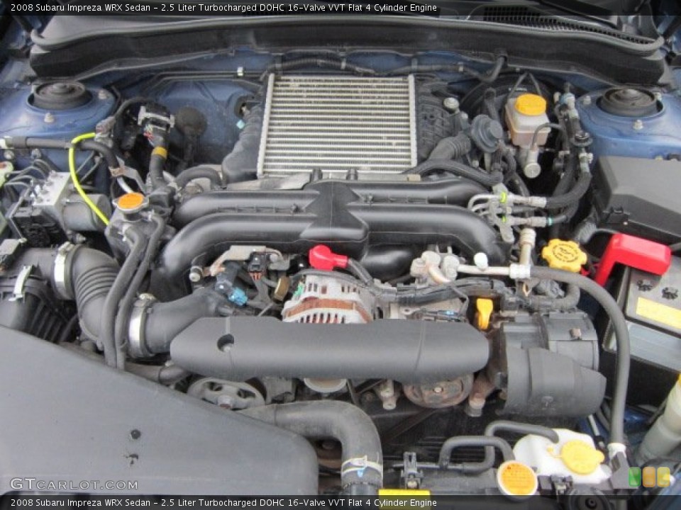 2.5 Liter Turbocharged DOHC 16-Valve VVT Flat 4 Cylinder Engine for the 2008 Subaru Impreza #53579991