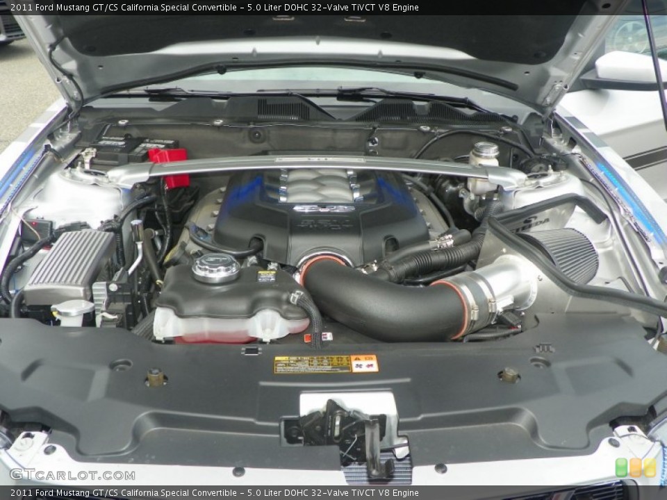 5.0 Liter DOHC 32-Valve TiVCT V8 Engine for the 2011 Ford Mustang #53585085