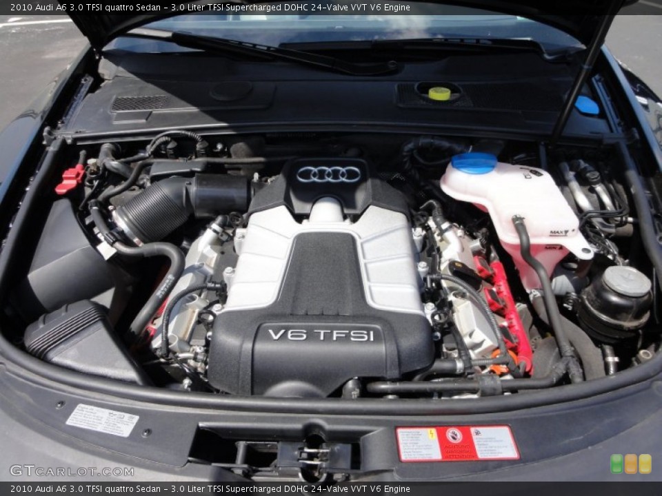 3.0 Liter TFSI Supercharged DOHC 24-Valve VVT V6 Engine for the 2010 Audi A6 #53591878