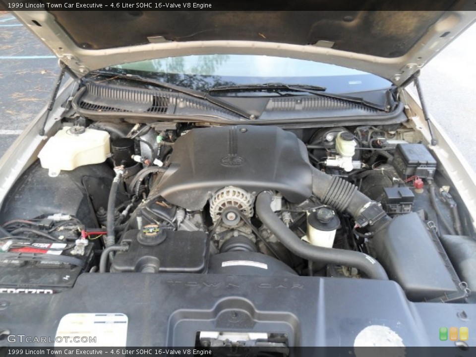 4.6 Liter SOHC 16-Valve V8 Engine for the 1999 Lincoln Town Car #53597251