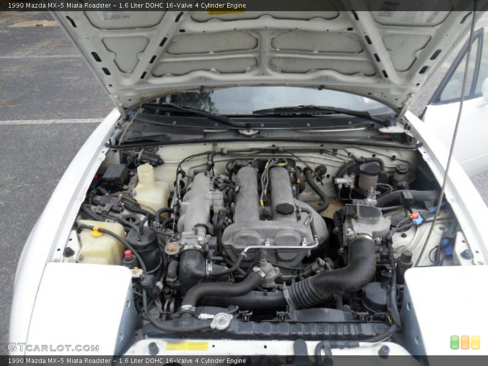 1.6 Liter DOHC 16-Valve 4 Cylinder Engine for the 1990 Mazda MX-5 Miata #53597515