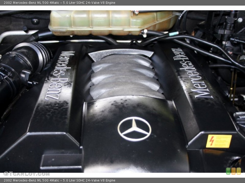 5.0 Liter SOHC 24-Valve V8 Engine for the 2002 Mercedes-Benz ML #53602365