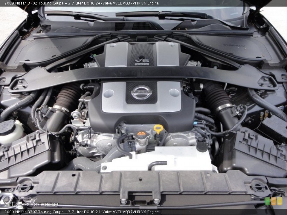 3.7 Liter DOHC 24-Valve VVEL VQ37VHR V6 Engine for the 2009 Nissan 370Z #53605341
