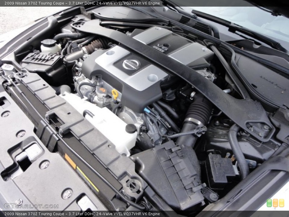 3.7 Liter DOHC 24-Valve VVEL VQ37VHR V6 Engine for the 2009 Nissan 370Z #53605359