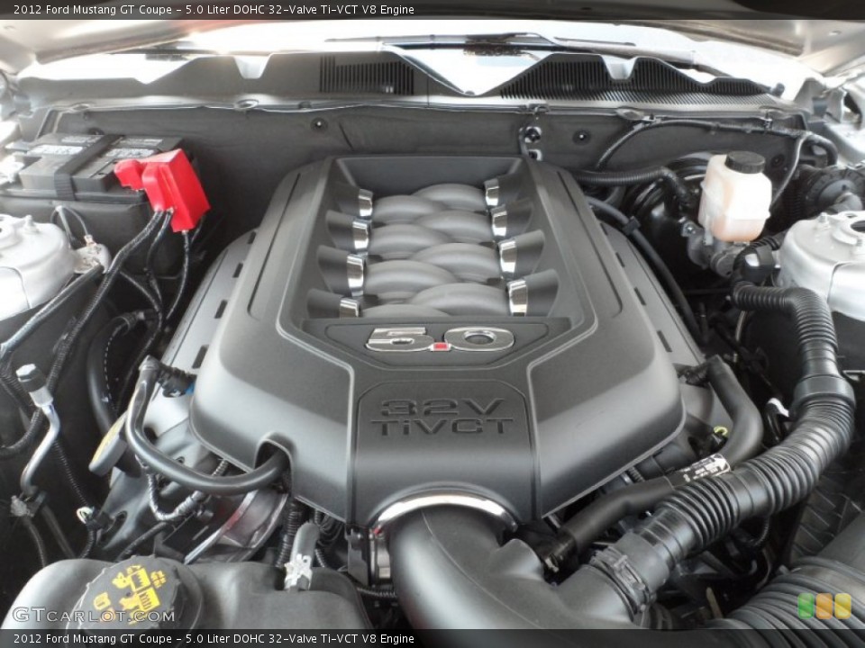 5.0 Liter DOHC 32-Valve Ti-VCT V8 Engine for the 2012 Ford Mustang #53609151