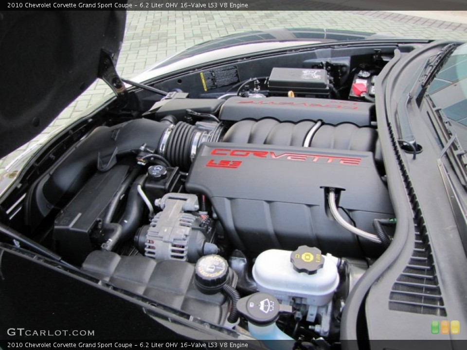 6.2 Liter OHV 16-Valve LS3 V8 Engine for the 2010 Chevrolet Corvette #53610051