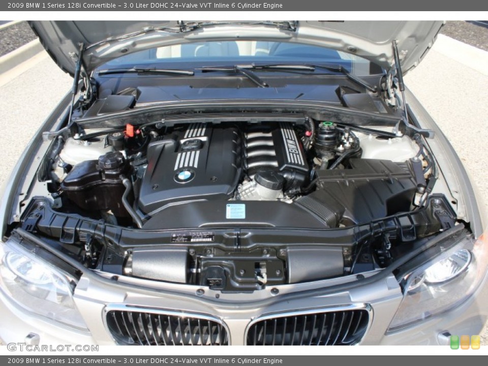 3.0 Liter DOHC 24-Valve VVT Inline 6 Cylinder Engine for the 2009 BMW 1 Series #53615730