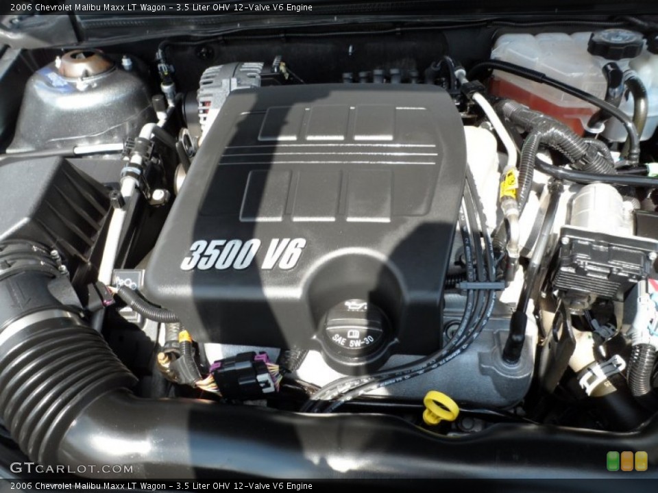 3.5 Liter OHV 12-Valve V6 Engine for the 2006 Chevrolet Malibu #53619936