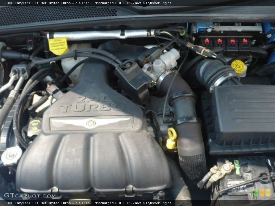 2.4 Liter Turbocharged DOHC 16-Valve 4 Cylinder Engine for the 2008 Chrysler PT Cruiser #53623265
