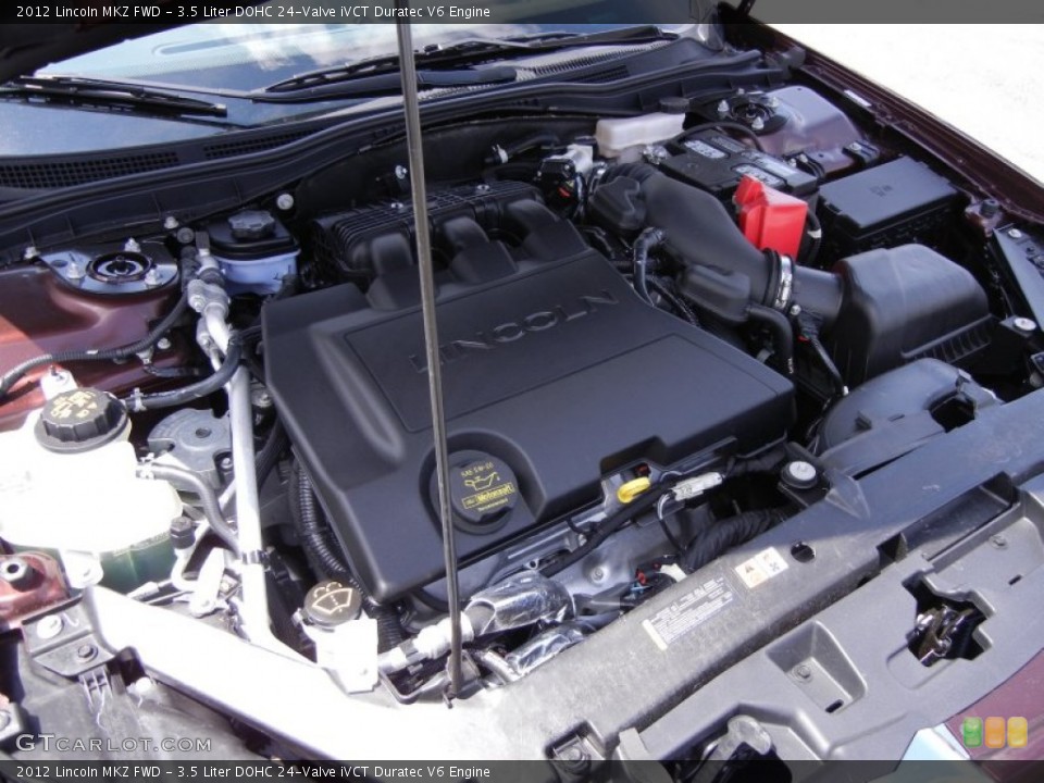 3.5 Liter DOHC 24-Valve iVCT Duratec V6 Engine for the 2012 Lincoln MKZ #53625156