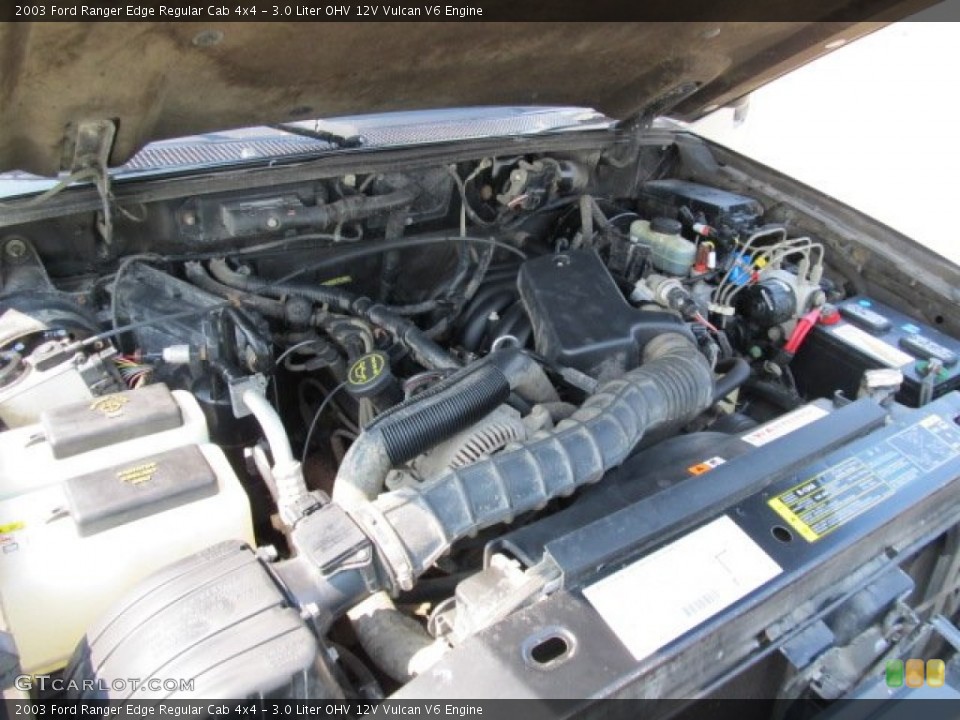 3.0 Liter OHV 12V Vulcan V6 Engine for the 2003 Ford Ranger #53625824
