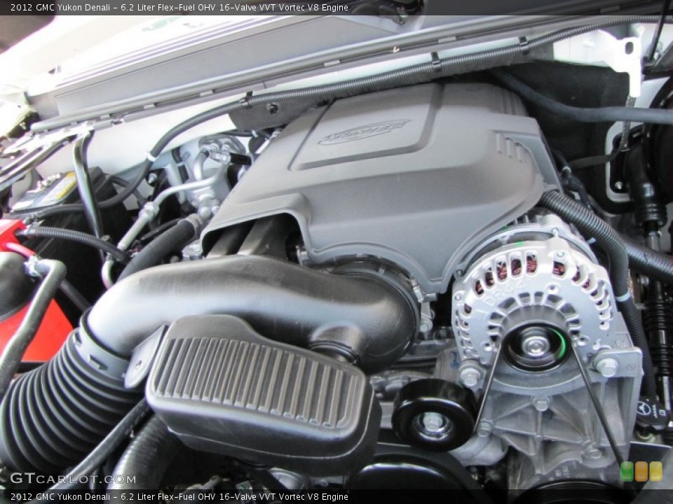6.2 Liter Flex-Fuel OHV 16-Valve VVT Vortec V8 Engine for the 2012 GMC Yukon #53634605